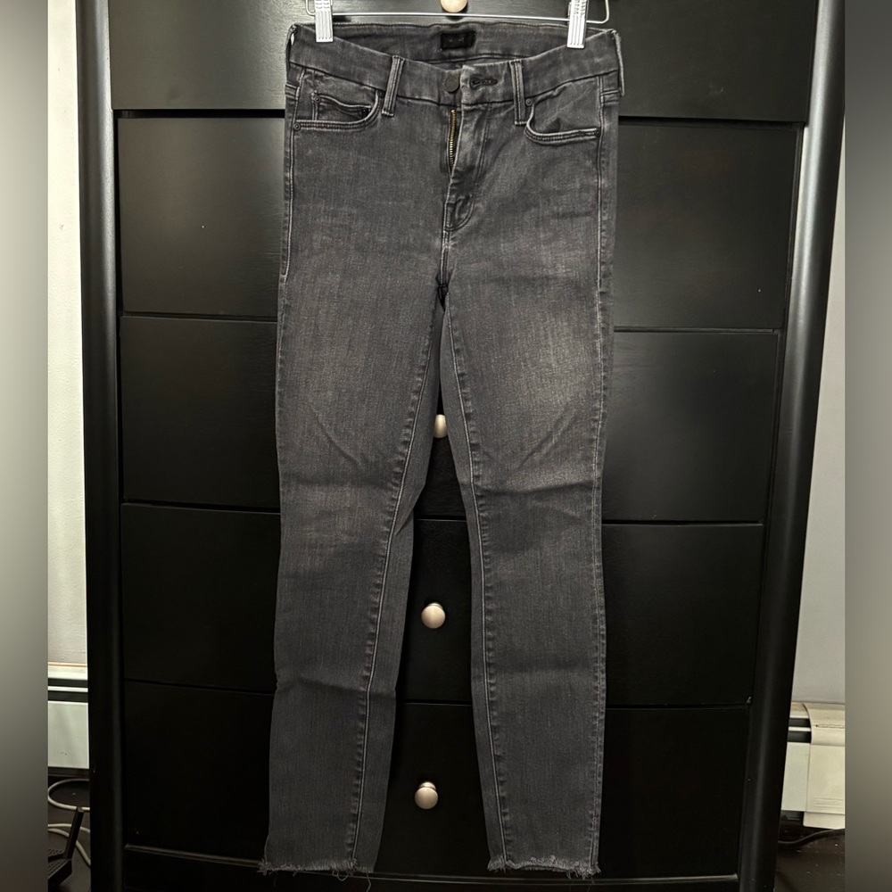 Size 25 Mother Looker Sacred Slit Ankle Jeans